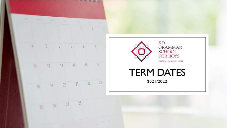 Term Dates 2021/2022